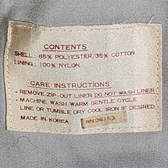 Vintage Stormy Weather Overcoat with Hood and Zip Out Liner, Women's 9 - Picture 7 of 14